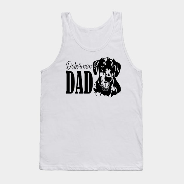 Doberman Dad Gifts Tank Top by russodesign